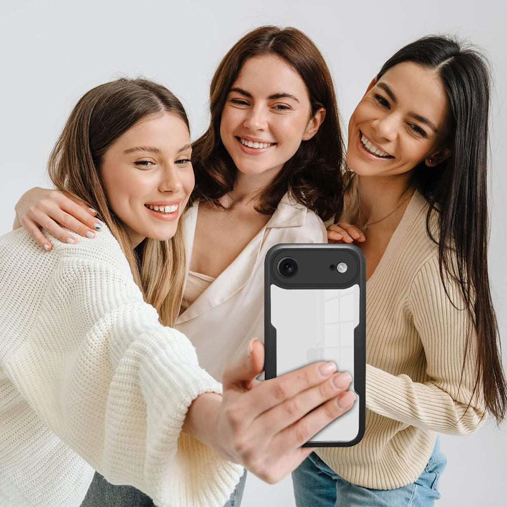 Hoes voor Apple iPhone 17 Air, Techsuit, ColorVerse 360, Zwart