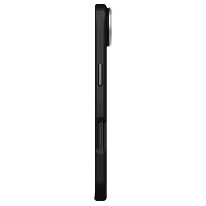 Hoes voor Apple iPhone 17 Air, UNIQ, Lyden Leatherette, Zwart