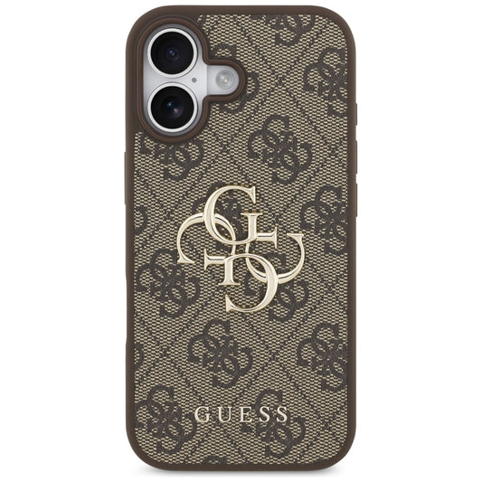 Hoes voor Apple iPhone 17, Guess, 4G Big Logo, Bruin