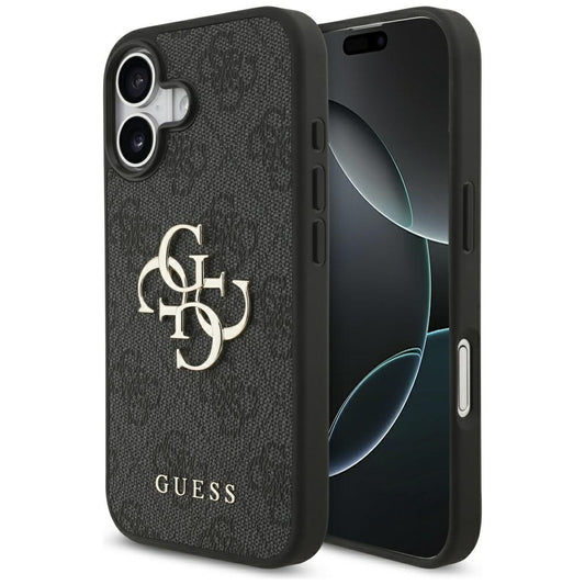 Hoes voor Apple iPhone 17, Guess, 4G Big Logo, Zwart