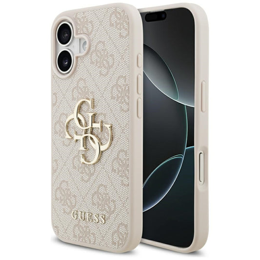 Hoes voor Apple iPhone 17, Guess, 4G Big Logo, Roze