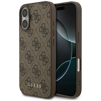 Hoes voor Apple iPhone 17, Guess, 4G Classic, Bruin
