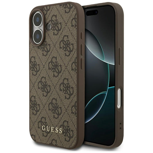 Hoes voor Apple iPhone 17, Guess, 4G Classic, Bruin