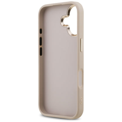 Hoesje voor Apple iPhone 17, Guess, Big 4G Logo Classic, Goudroze