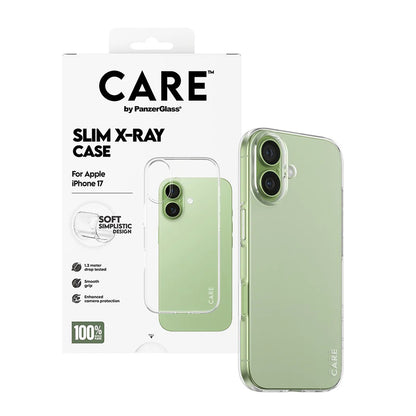 Hoes voor Apple iPhone 17, PanzerGlass, Care Fashionable X-ray, Transparant