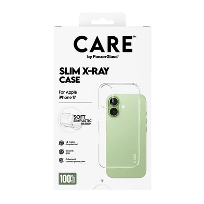 Hoes voor Apple iPhone 17, PanzerGlass, Care Fashionable X-ray, Transparant