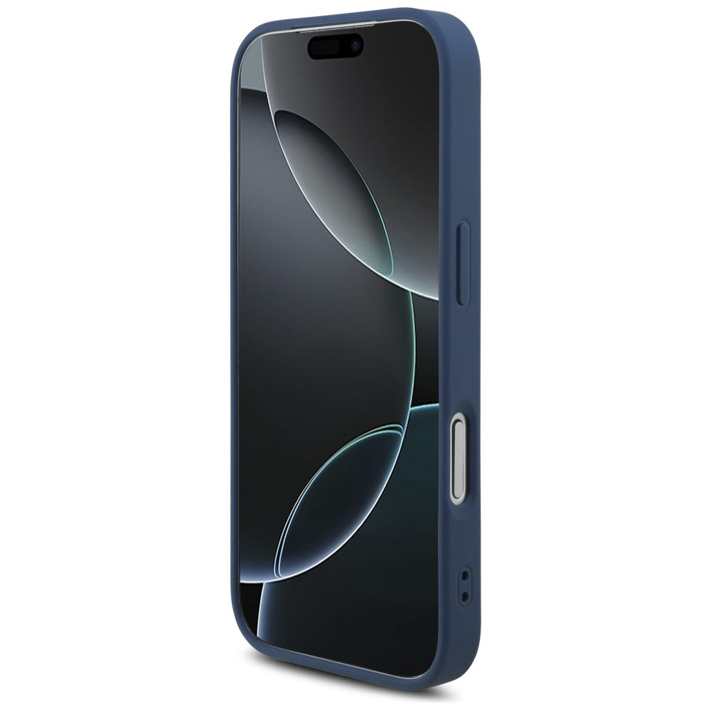 Hoes voor Apple iPhone 17 Pro, Guess, 4G Big Logo, Blauw