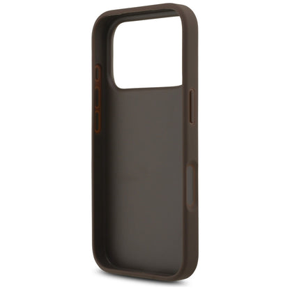 Hoes voor Apple iPhone 17 Pro, Guess, 4G Big Logo, Bruin