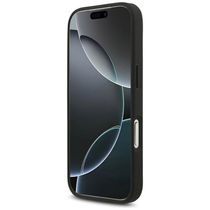 Hoes voor Apple iPhone 17 Pro, Guess, 4G Big Logo, Zwart