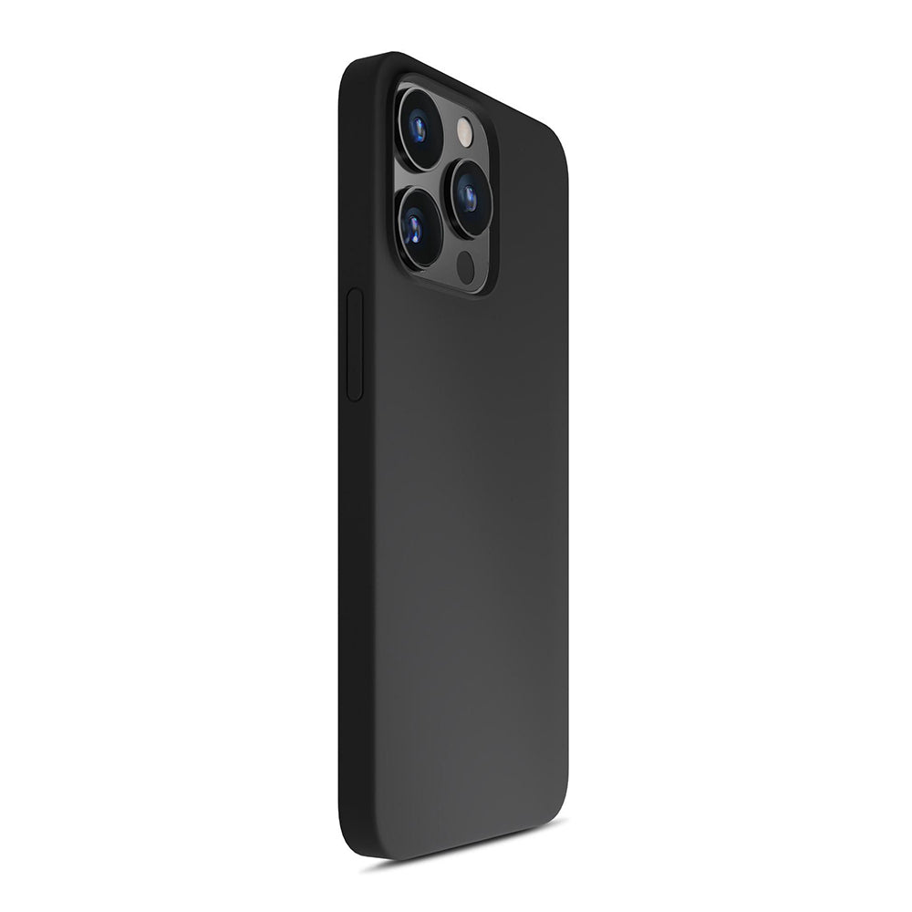 Hoes voor Apple iPhone 17 Pro Max, 3MK, Siliconen, Zwart