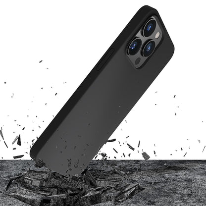 Hoes voor Apple iPhone 17 Pro Max, 3MK, Siliconen, Zwart