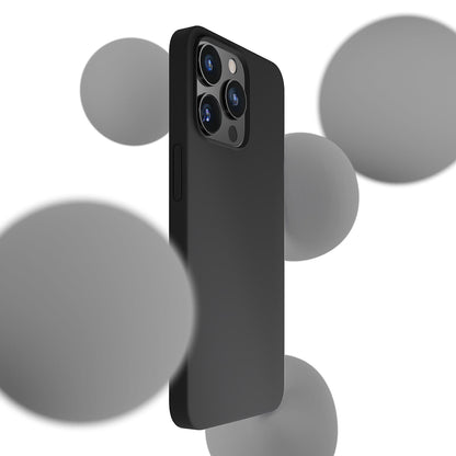 Hoes voor Apple iPhone 17 Pro Max, 3MK, Siliconen, Zwart