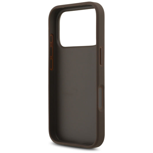 Hoes voor Apple iPhone 17 Pro Max, Guess, 4G Big Logo, Bruin