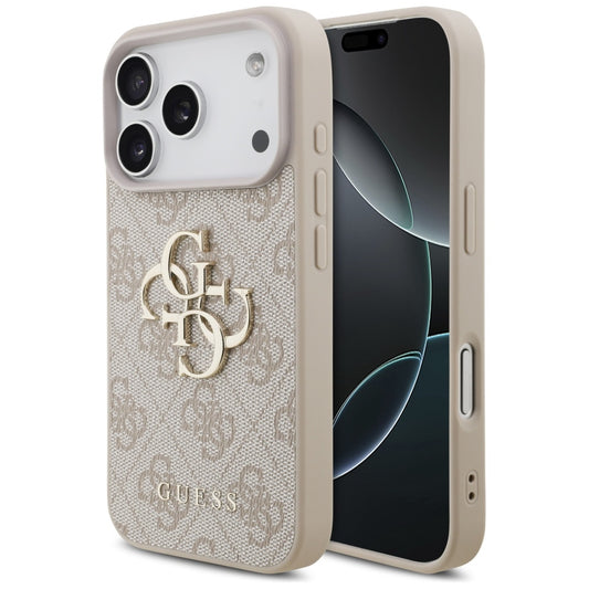Hoesje voor Apple iPhone 17 Pro Max, Guess, 4G Big Logo, Roze