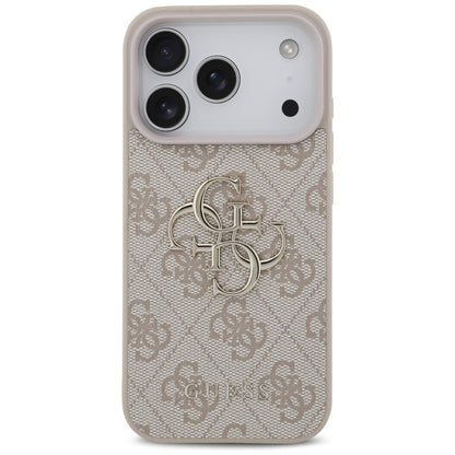 Hoesje voor Apple iPhone 17 Pro Max, Guess, 4G Big Logo, Roze