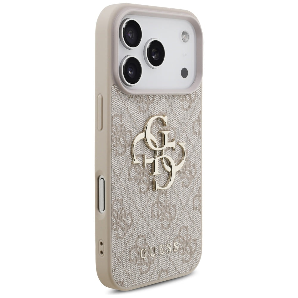 Hoesje voor Apple iPhone 17 Pro Max, Guess, 4G Big Logo, Roze