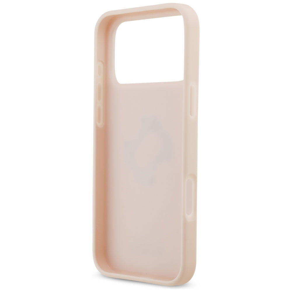 Hoes voor Apple iPhone 17 Pro Max, Guess, 4G Grained Big and Classic Logo, Roze