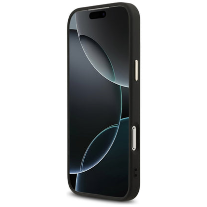 Hoes voor Apple iPhone 17 Pro Max, Guess, Big 4G Logo Classic, Zwart Goud