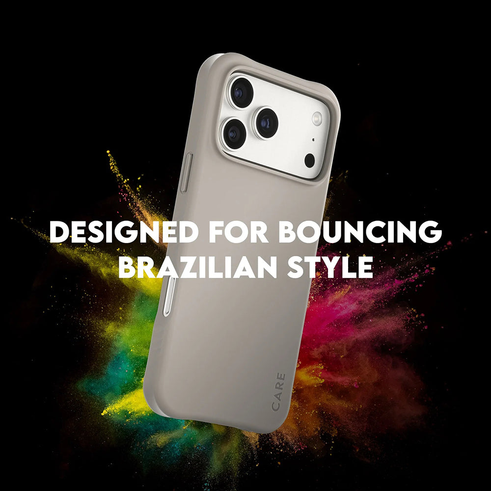 Hoes voor Apple iPhone 17 Pro Max, PanzerGlass, Care Fashionable, Beige