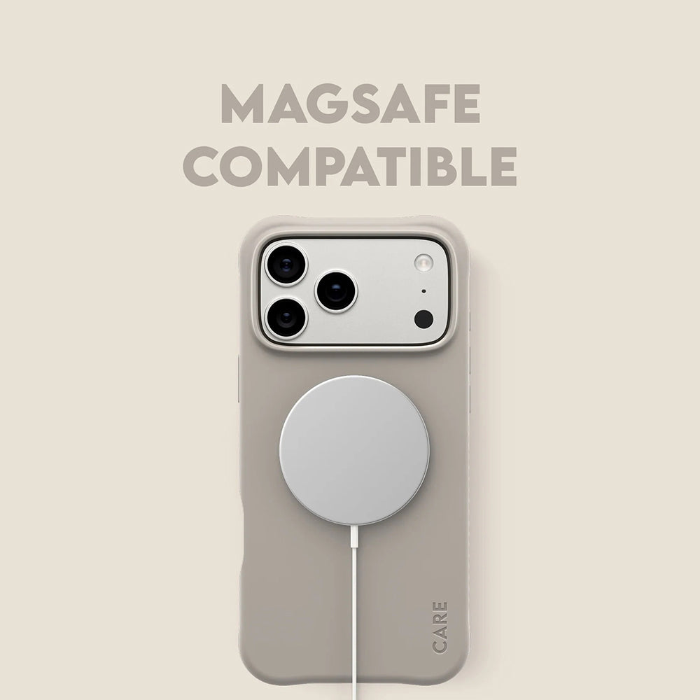 Hoes voor Apple iPhone 17 Pro Max, PanzerGlass, Care Fashionable, Beige