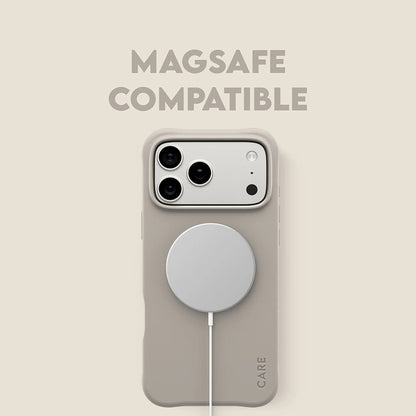 Hoes voor Apple iPhone 17 Pro Max, PanzerGlass, Care Fashionable, Beige