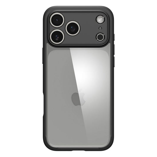 Hoes voor Apple iPhone 17 Pro Max, Spigen, Ultra Hybrid, Matzwart