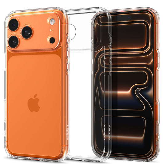 Hoes voor Apple iPhone 17 Pro Max, Spigen, Ultra Hybrid, Transparant