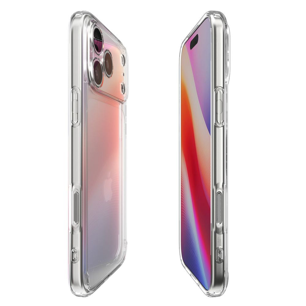 Hoes voor Apple iPhone 17 Pro Max, Spigen, Ultra Hybrid, Transparant