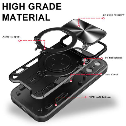 Hoes voor Apple iPhone 17 Pro Max, Techsuit, CamGuard Pro, Blauw