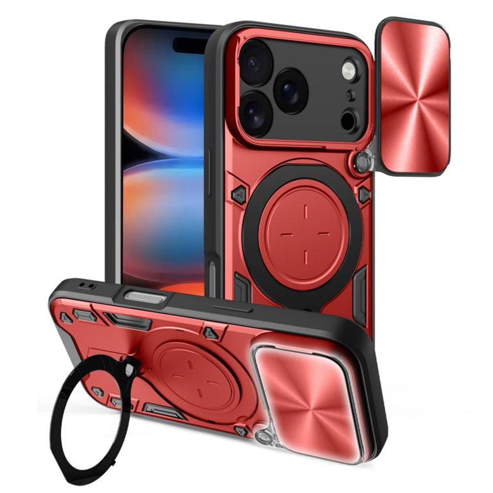 Hoes voor Apple iPhone 17 Pro Max, Techsuit, CamGuard Pro, Roze