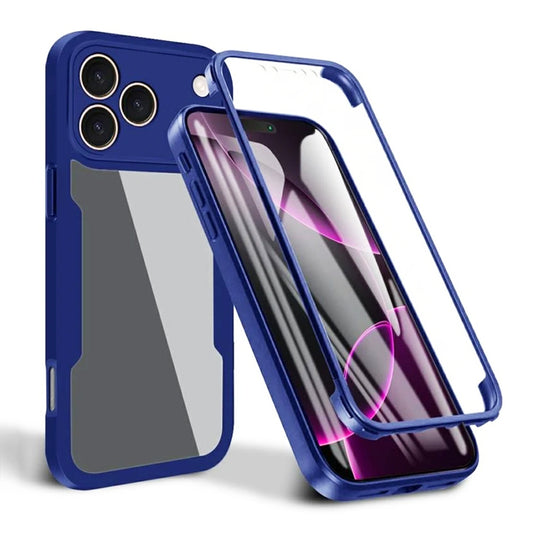 Hoes voor Apple iPhone 17 Pro Max, Techsuit, ColorVerse 360, Blauw