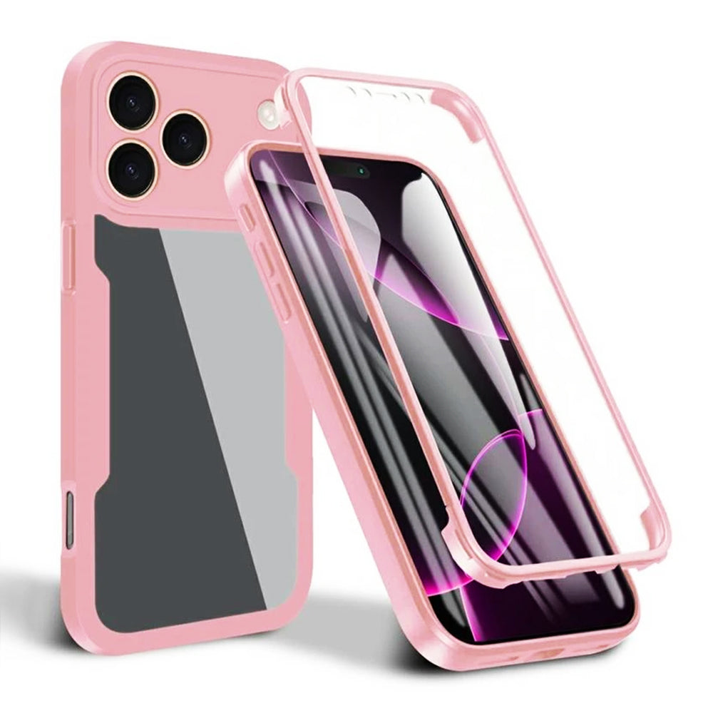 Hoes voor Apple iPhone 17 Pro Max, Techsuit, ColorVerse 360, Roze