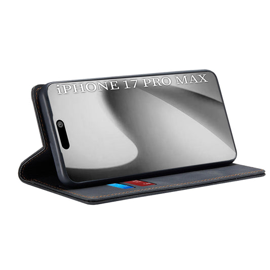 Hoes voor Apple iPhone 17 Pro Max, Techsuit, Confy, Zwart