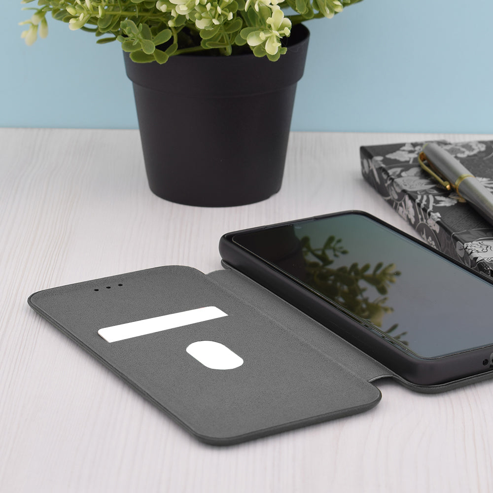Hoes voor Apple iPhone 17 Pro Max, Techsuit, Safe Wallet Plus, Zwart