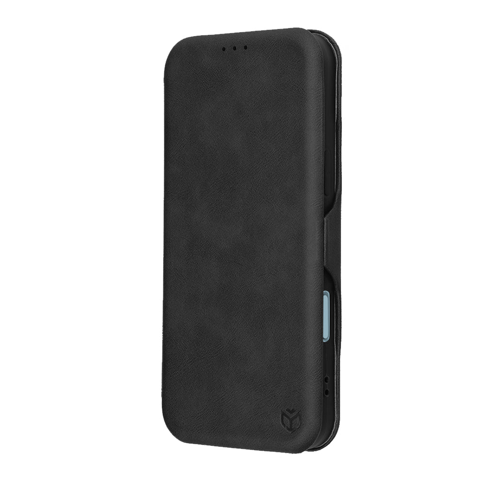 Hoes voor Apple iPhone 17 Pro Max, Techsuit, Safe Wallet Plus, Zwart