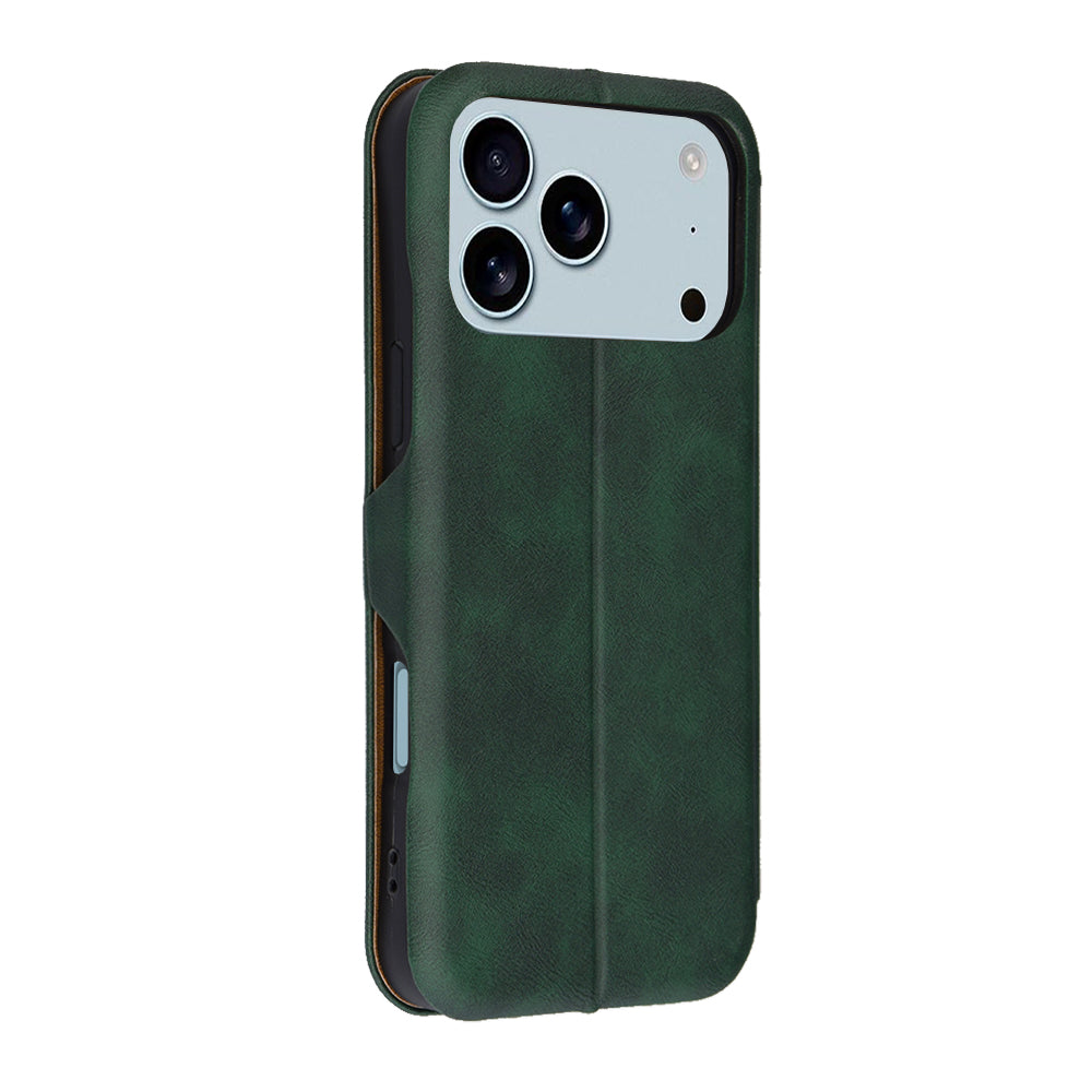 Hoes voor Apple iPhone 17 Pro Max, Techsuit, Safe Wallet Plus, Groen