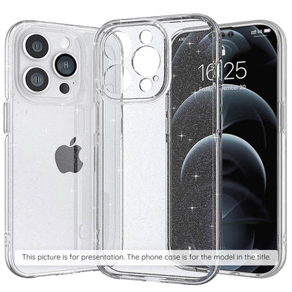 Hoes voor Apple iPhone 17 Pro Max, Techsuit, SparkleSkin, Transparant