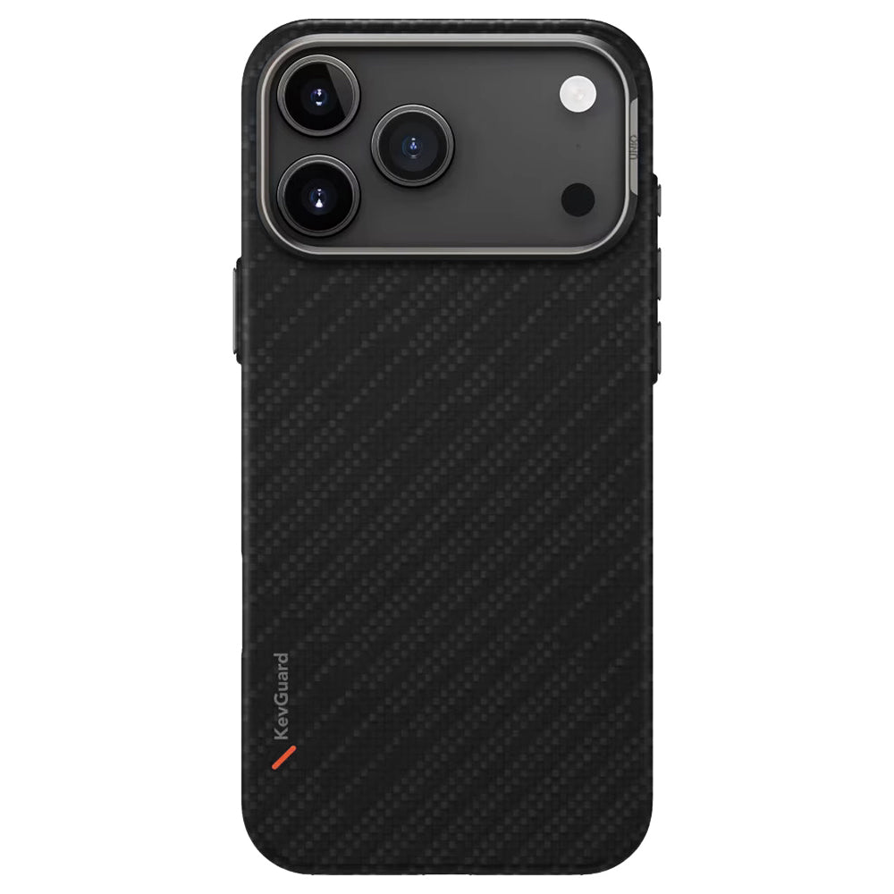 MagSafe hoesje voor Apple iPhone 17 Pro Max, UNIQ, Keva MagClick, Donkergrijs