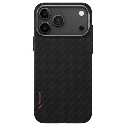 MagSafe hoesje voor Apple iPhone 17 Pro Max, UNIQ, Keva MagClick, Donkergrijs