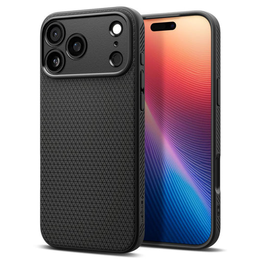 Case for Apple iPhone 17 Pro, Spigen, Liquid Air, Matte Black