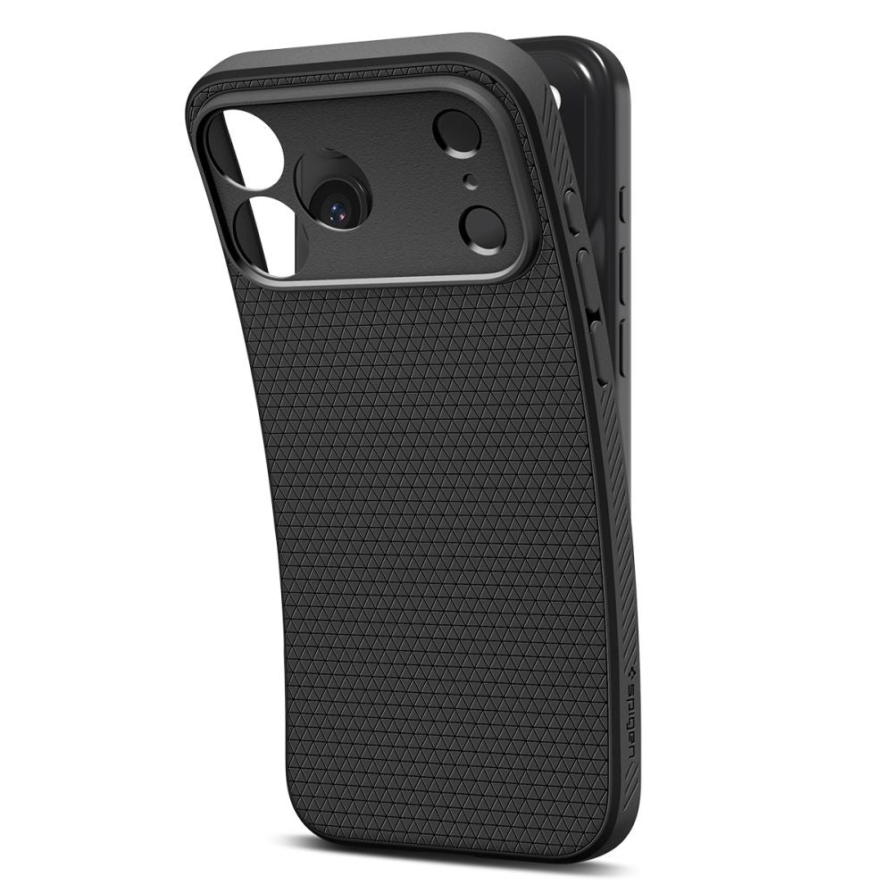 Case for Apple iPhone 17 Pro, Spigen, Liquid Air, Matte Black