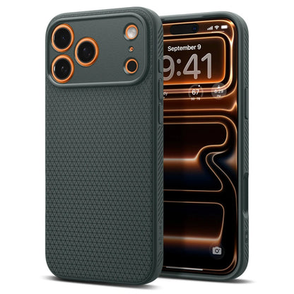 Hoes voor Apple iPhone 17 Pro, Spigen, Liquid Air, Groen ACS10333