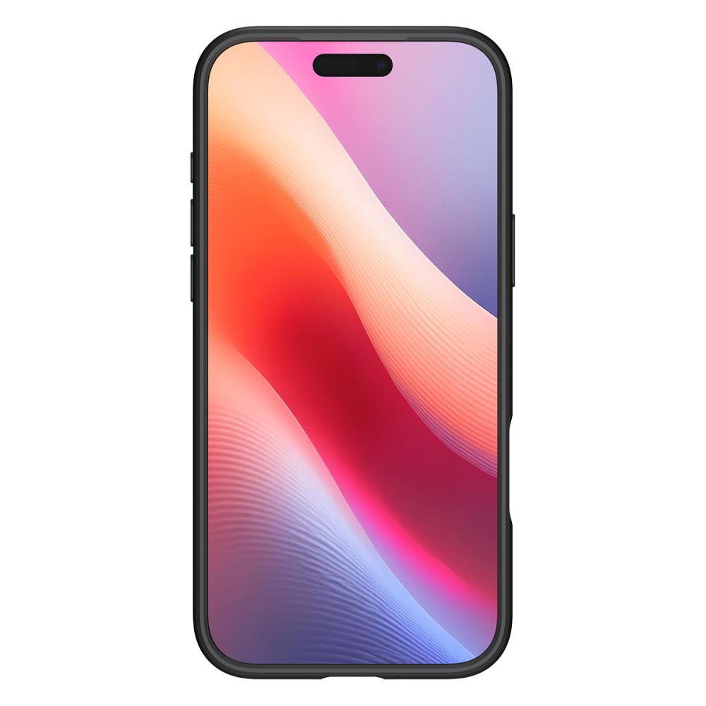 Hoes voor Apple iPhone 17 Pro, Spigen, Ultra Hybrid, Matzwart