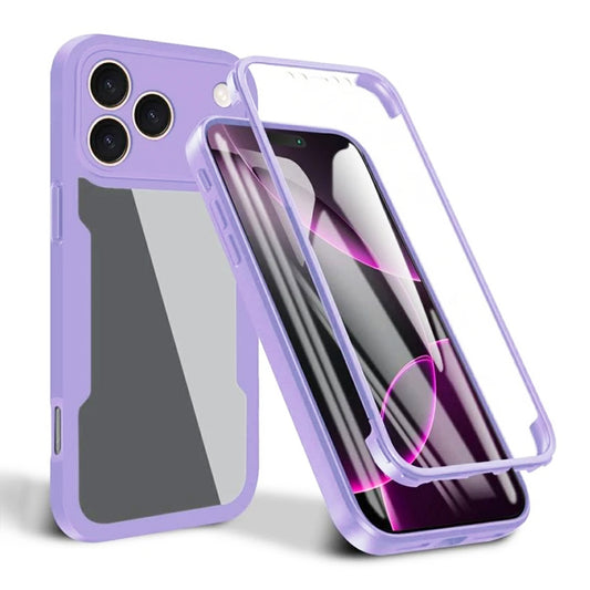 Hoes voor Apple iPhone 17 Pro, Techsuit, ColorVerse 360, Paars