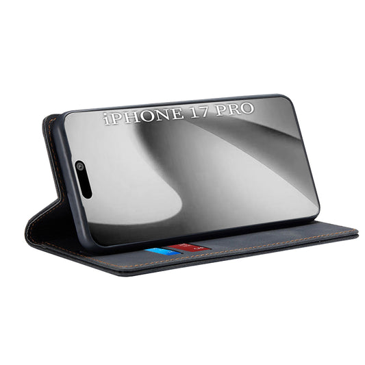 Hoes voor Apple iPhone 17 Pro, Techsuit, Confy, Zwart