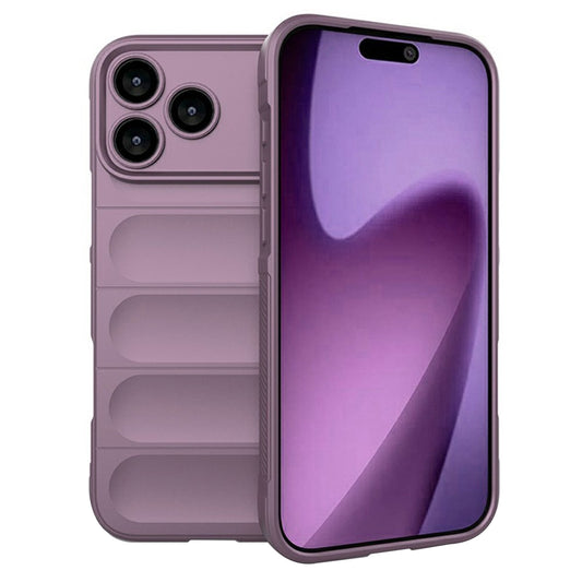 Hoes voor Apple iPhone 17 Pro, Techsuit, Magic Shield, Paars