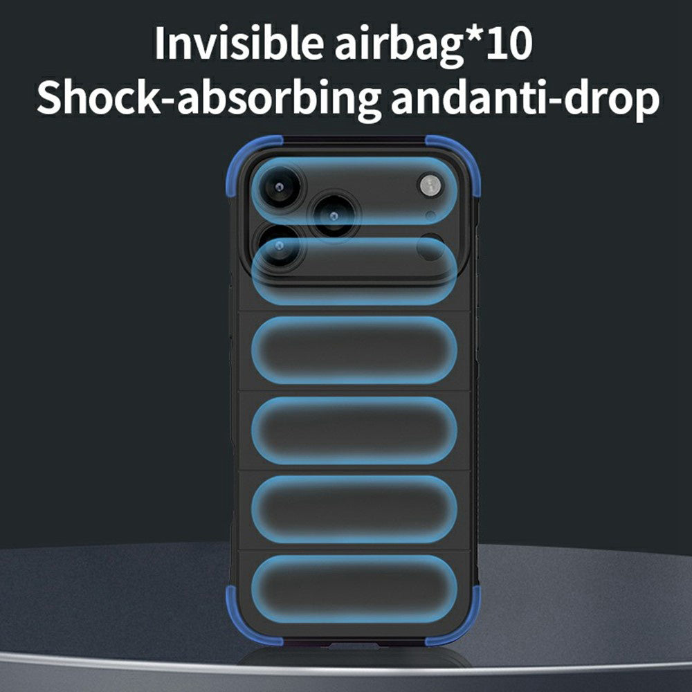 Hoes voor Apple iPhone 17 Pro, Techsuit, Magic Shield, Paars