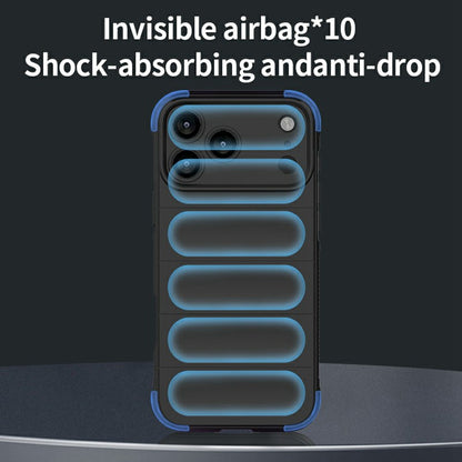 Hoes voor Apple iPhone 17 Pro, Techsuit, Magic Shield, Paars