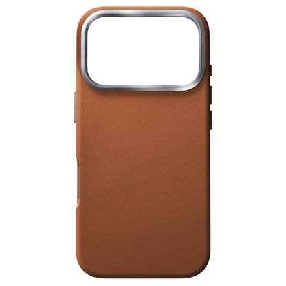 Hoes voor Apple iPhone 17 Pro, UNIQ, Lyden Leatherette, Bruin