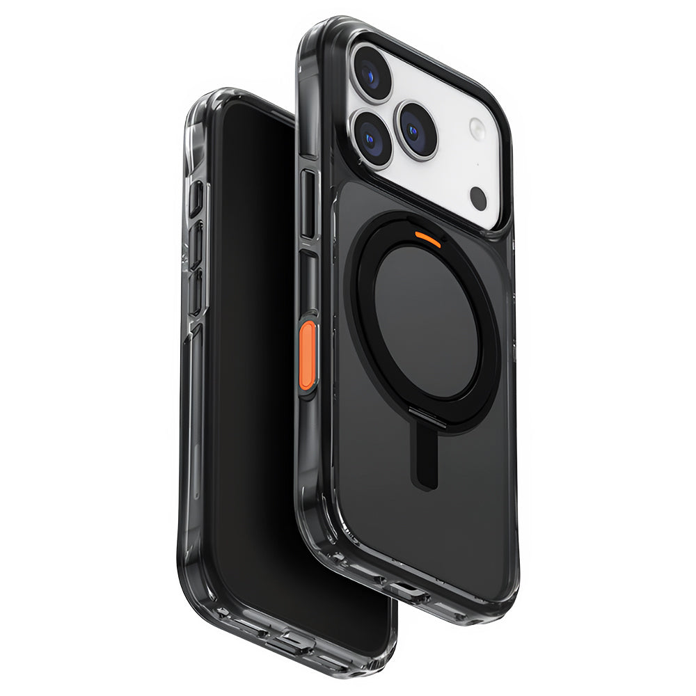 Hoes voor Apple iPhone 17 Pro, UNIQ, Swivix, Zwart